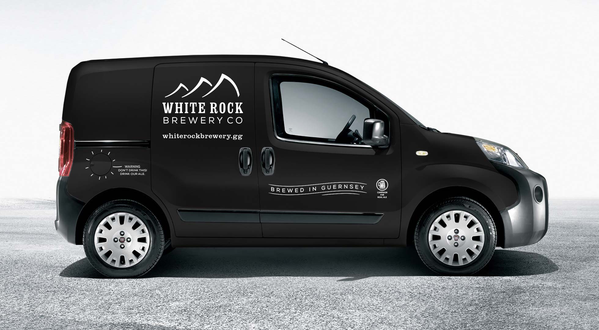 White Rock Brewery van livery